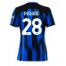 Inter Milan Benjamin Pavard #28 Voetbalkleding Thuisshirt Dames 2023-24 Korte Mouwen